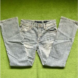 🔥 Boys BKE denim jeans straight fit stretchy style light washed pants